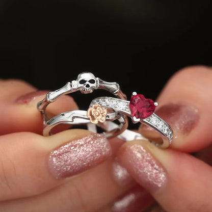 Bague femme acier inoxydable 